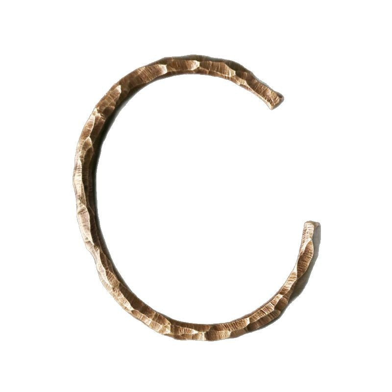 Brass Hammered Bangle
