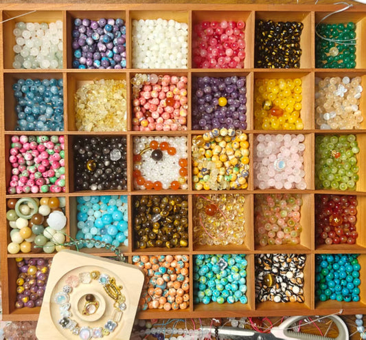 Live Crystal & Stone beads link
