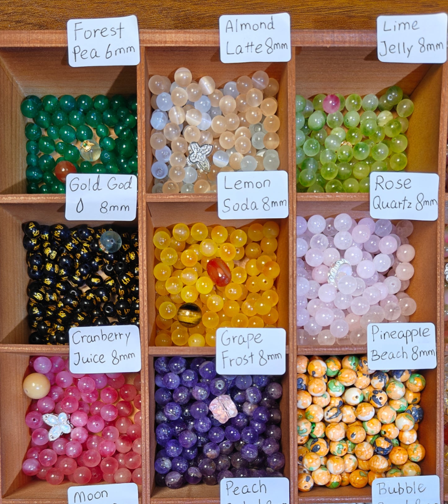 Live Crystal & Stone beads link
