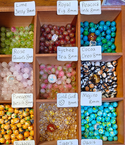 Live Crystal & Stone beads link