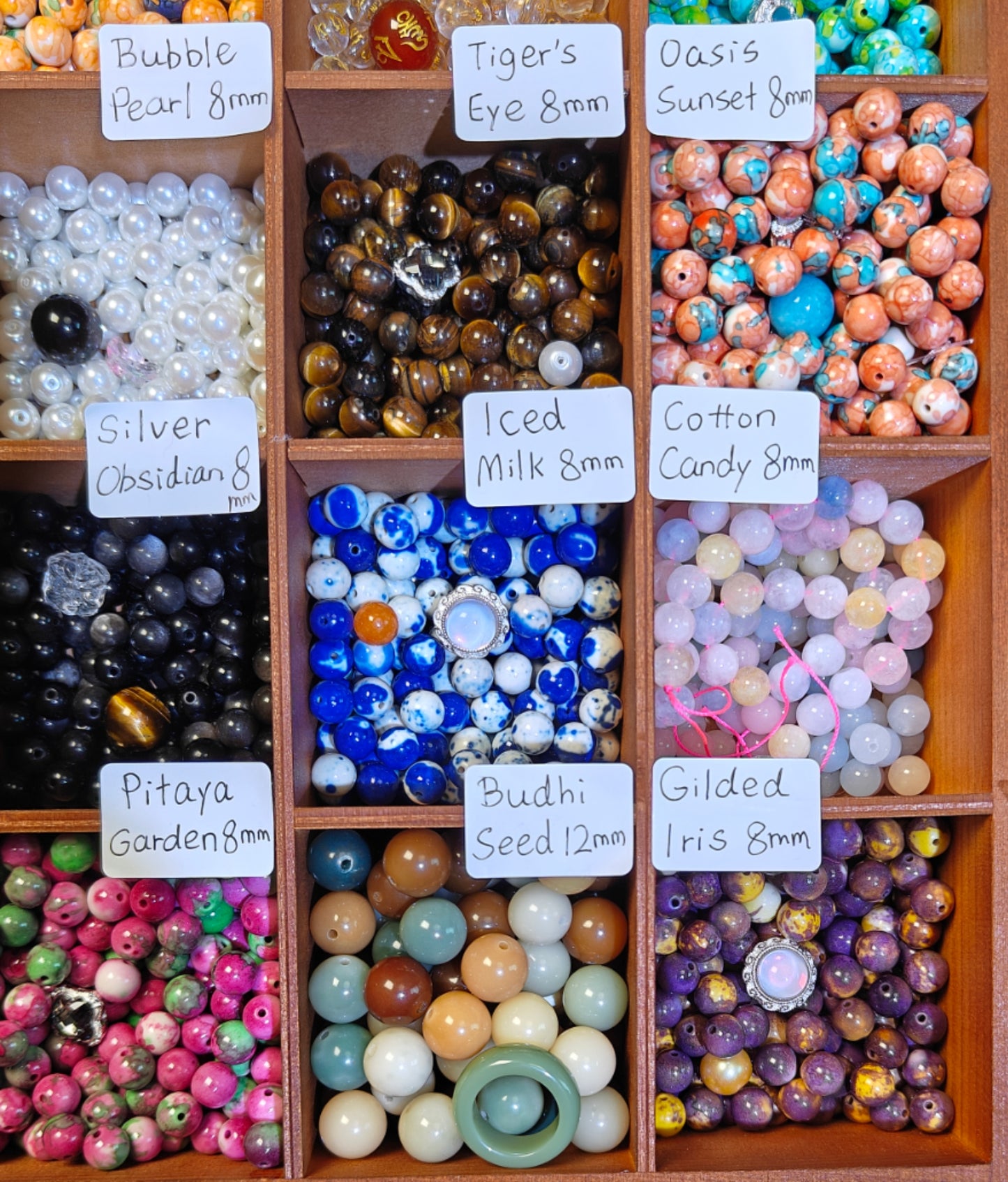 Live Crystal & Stone beads link